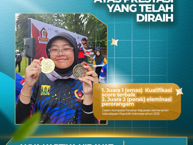 Anya Kartika Hidayat, Siswi Kelas 8 SMPIT Adzkia Raih Medali Emas dan Perak dalam Kejuaraan Panahan Nasional