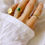 Miniatura: Anello Amuleto con Yoni e Malachite - Mis. 11.5