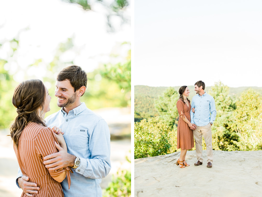 Red River Gorge Engagement Session Photographer Created with Grace Photography
