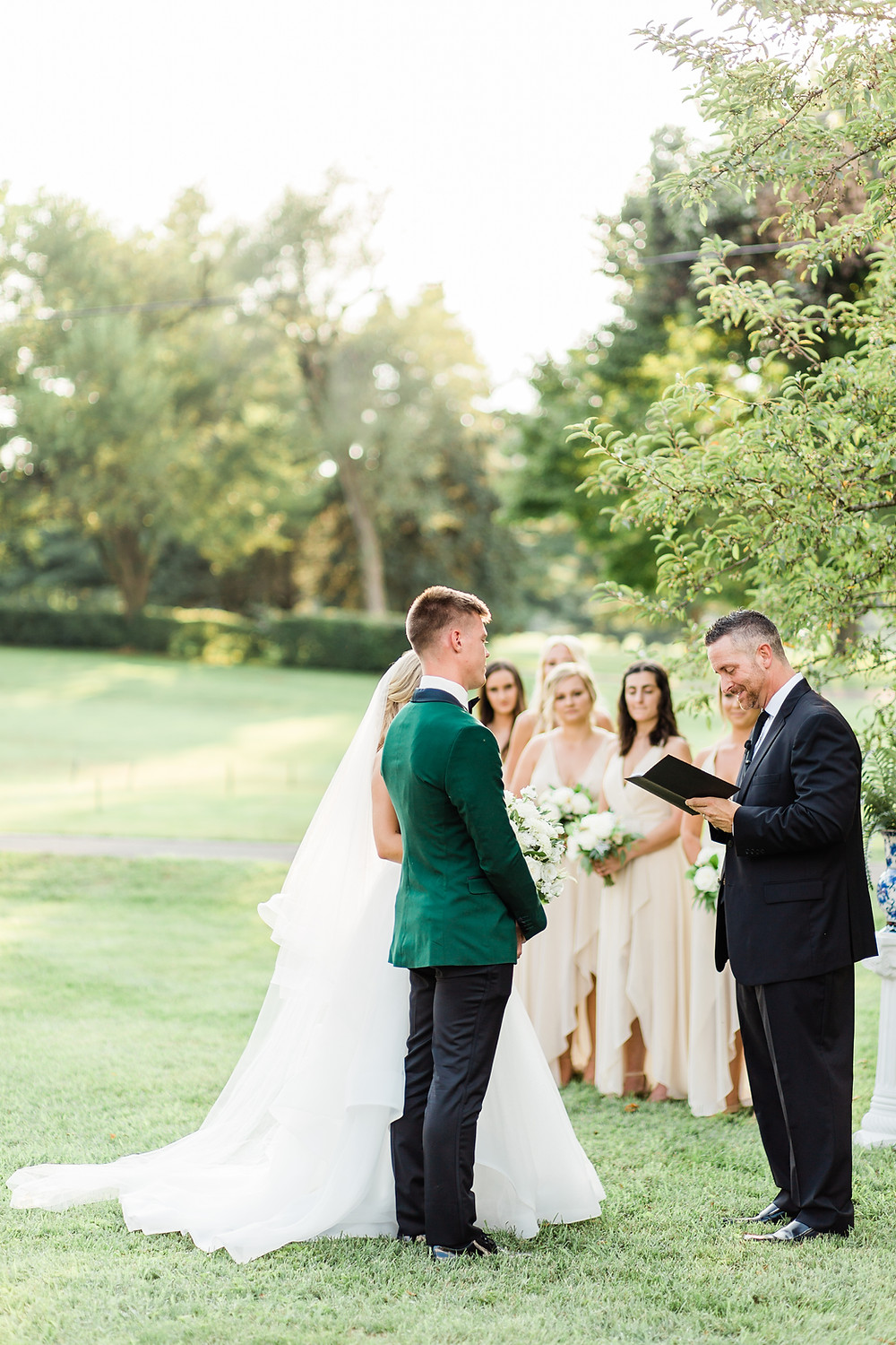 Spring Valley Golf Club Lexington Wedding Created with Grace Photography