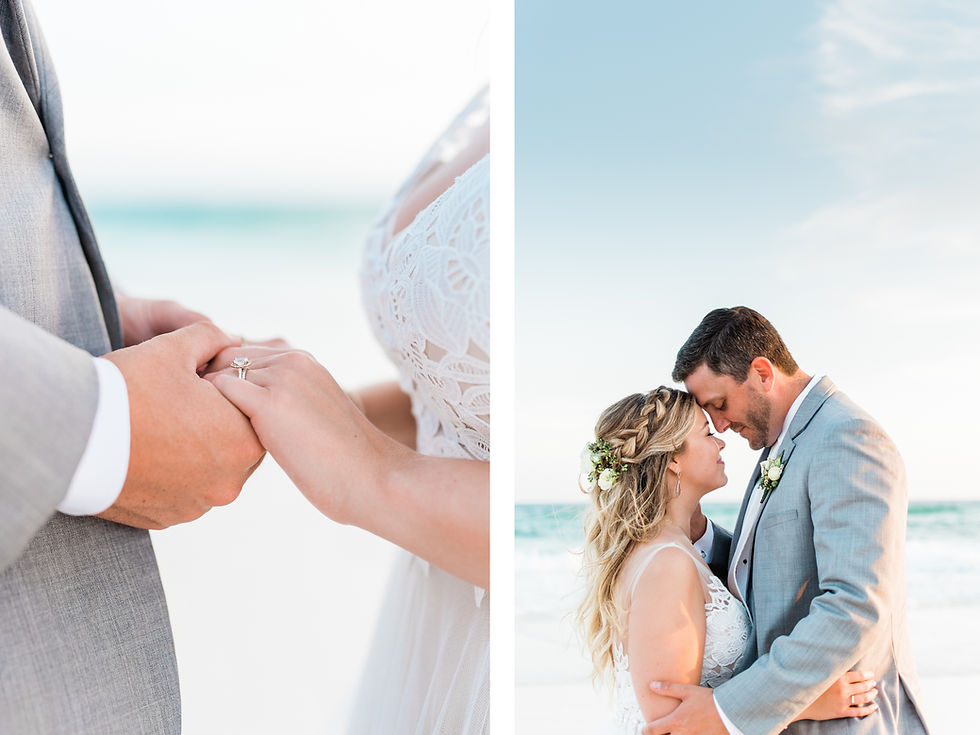 Santa Rosa Beach Seaside Florida Wedding Photographer Created with Grace Photography