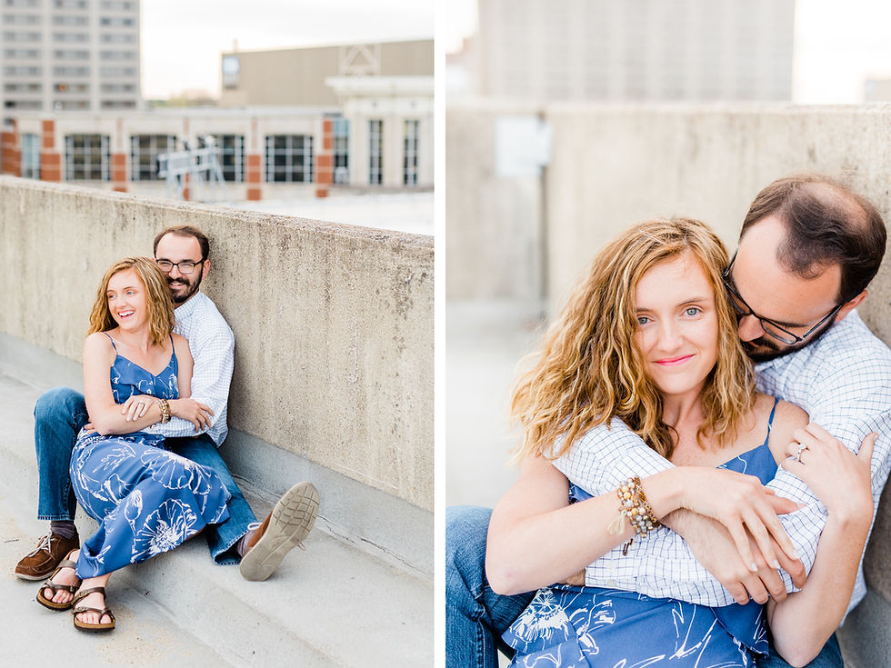 Spring Engagement Session Lexington Photographer Created with Grace Photography