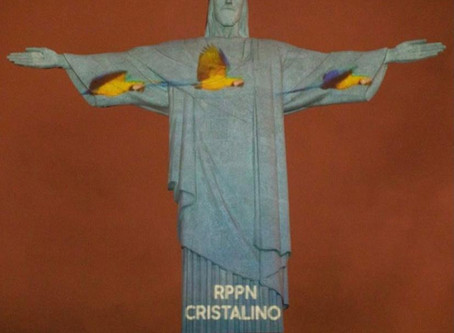 Imagens de João Paulo são projetadas no Cristo Redentor