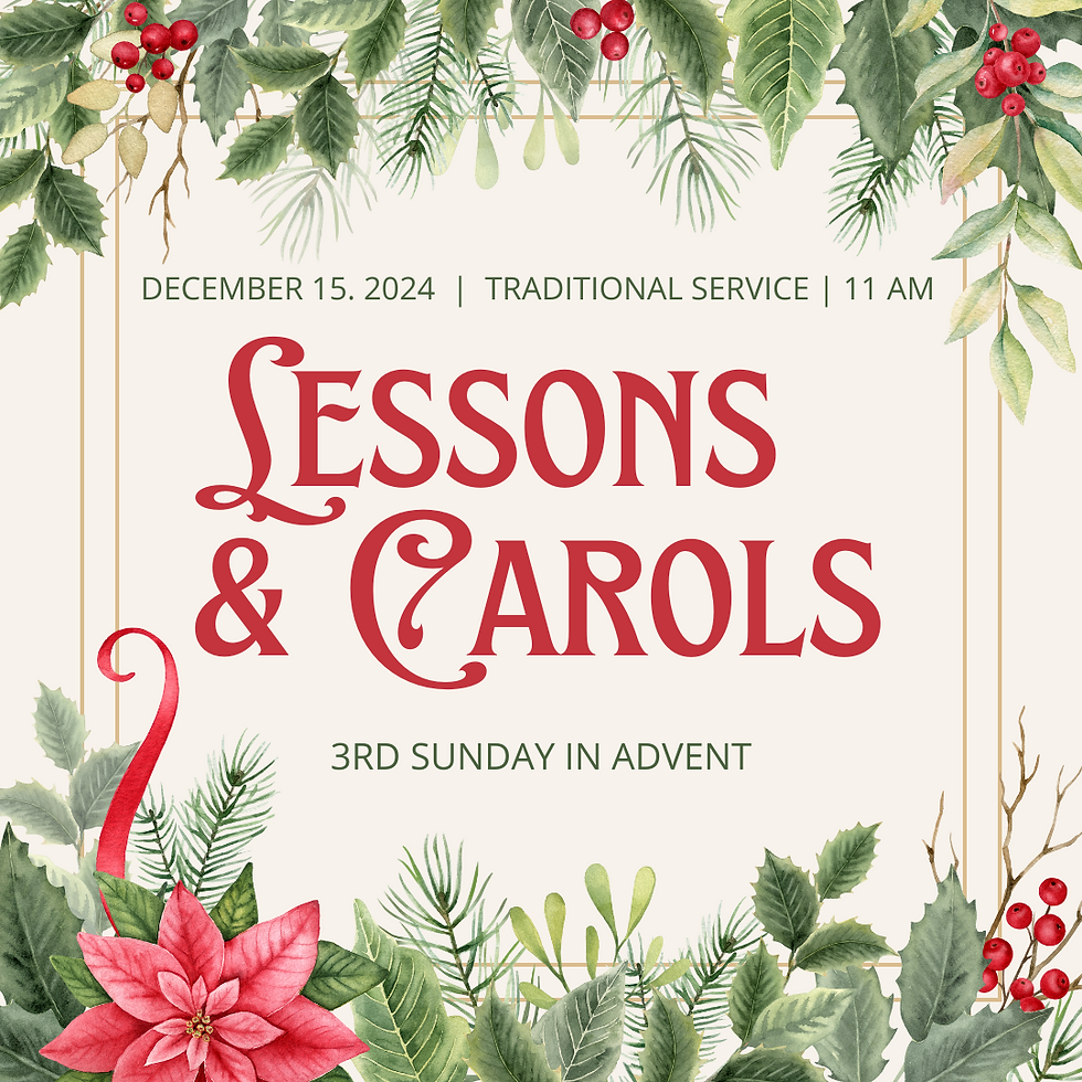 Traditional Service | 11 AM Service