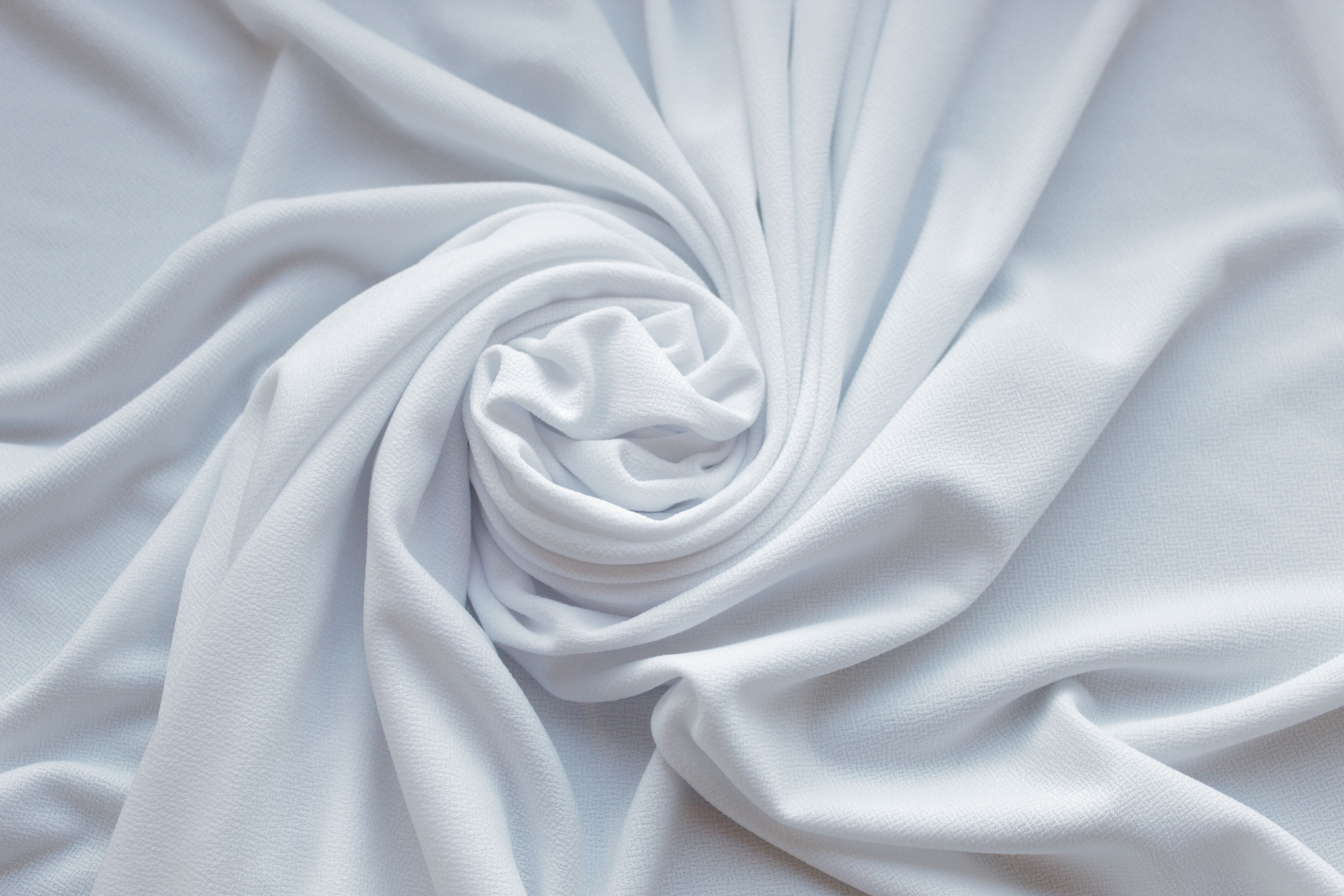 White Crepe Knit (Teardrop)