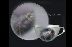 Rococo Blossom Cup and Saucer