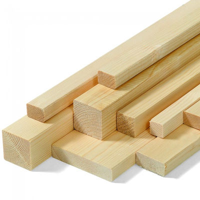 8x8 cm (Uzunluk 125 cm) Köknar - Göknar Çıta Tahta Ahşap Silimiş
