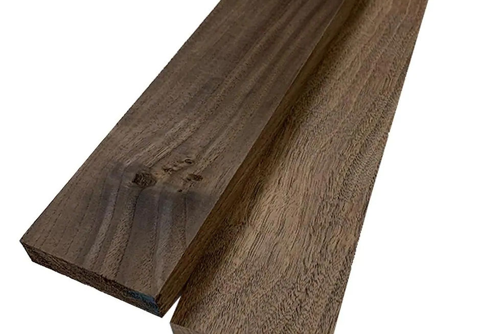 Küçük resim: 2x9 cm (Uzunluk 25 cm) Ceviz Çıta Tahta Ahşap Silimiş Planyalı Kereste