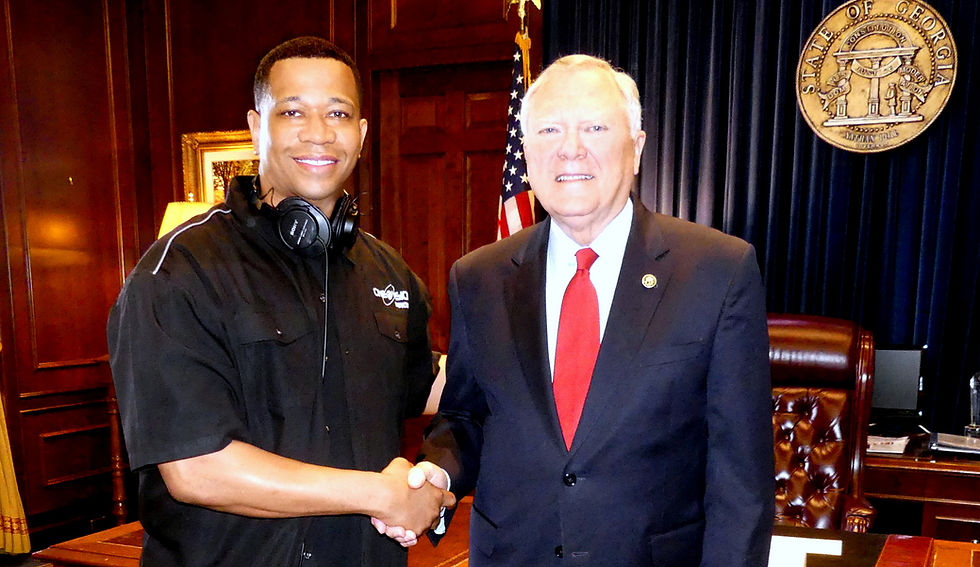 Forrest Tuff and Governor Nathan Deal