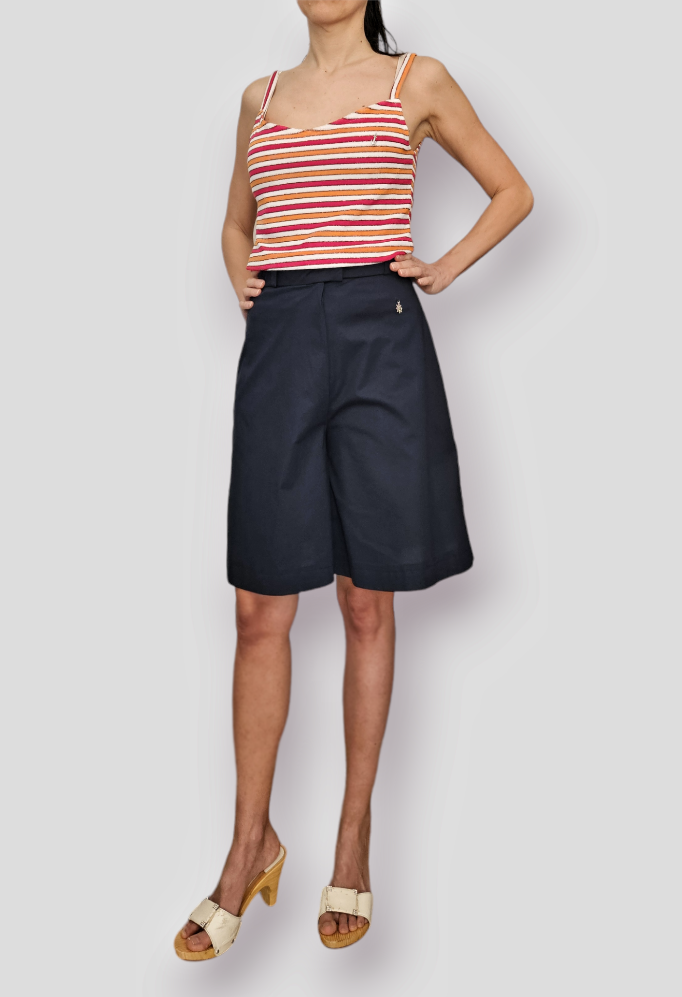 Short skirt in organic cotton
