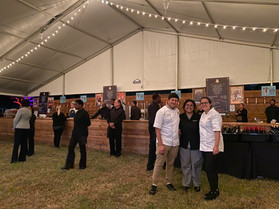 Alejandro (2019), Camilla (2020), and Yan (2019) at Feast Under the Stars at Voodoo Festival in New Orleans, LA