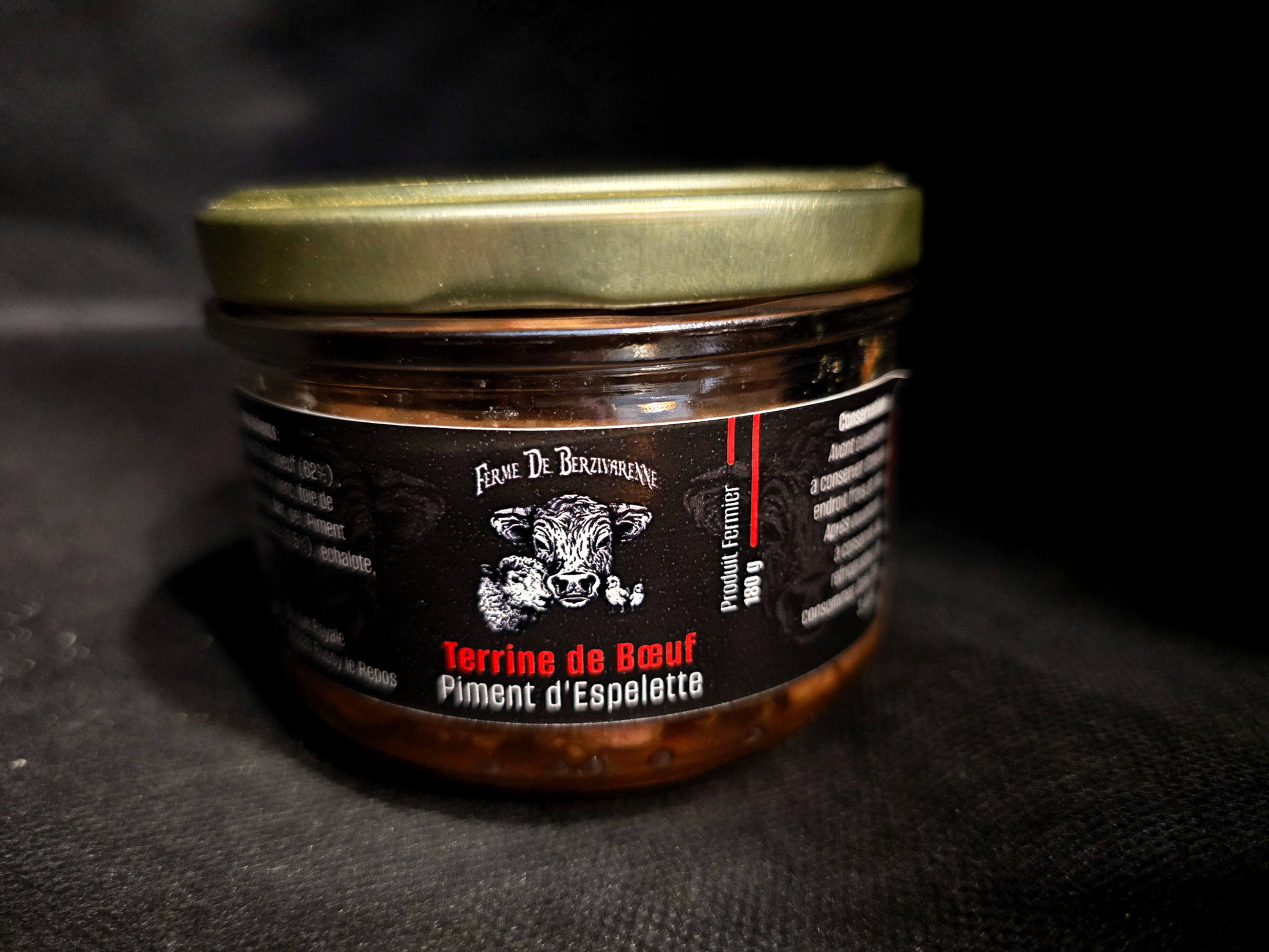 Terrine de Bœuf au piment d'Espelette