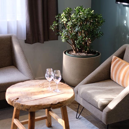 salon dans chaque chambre, chambres spacieuses, confortables, welcome at l'Imprimerie in Beaune, interior design, warm atmosphere, bnb, chambre d'hôtes, bourgogne, vins nature, natural wines, staycation, vacations, bourgogne tourisme, la cote d'or j'adore, Beaune capitale des vins de Bourgogne, hotel indépendant, meilleur hébergement du monde, meilleur accueil, table et vin, l'Imprimerie Beaune, les chambres de l'Imprimerie