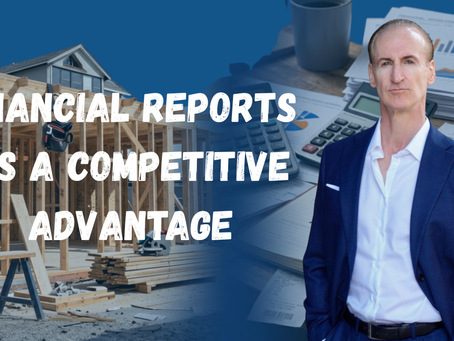 THE 7 WEEK CFO SERIES ON CONSTRUCTION