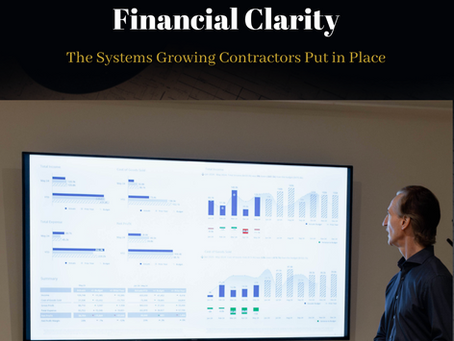 THE 7 WEEK CFO SERIES ON CONSTRUCTION