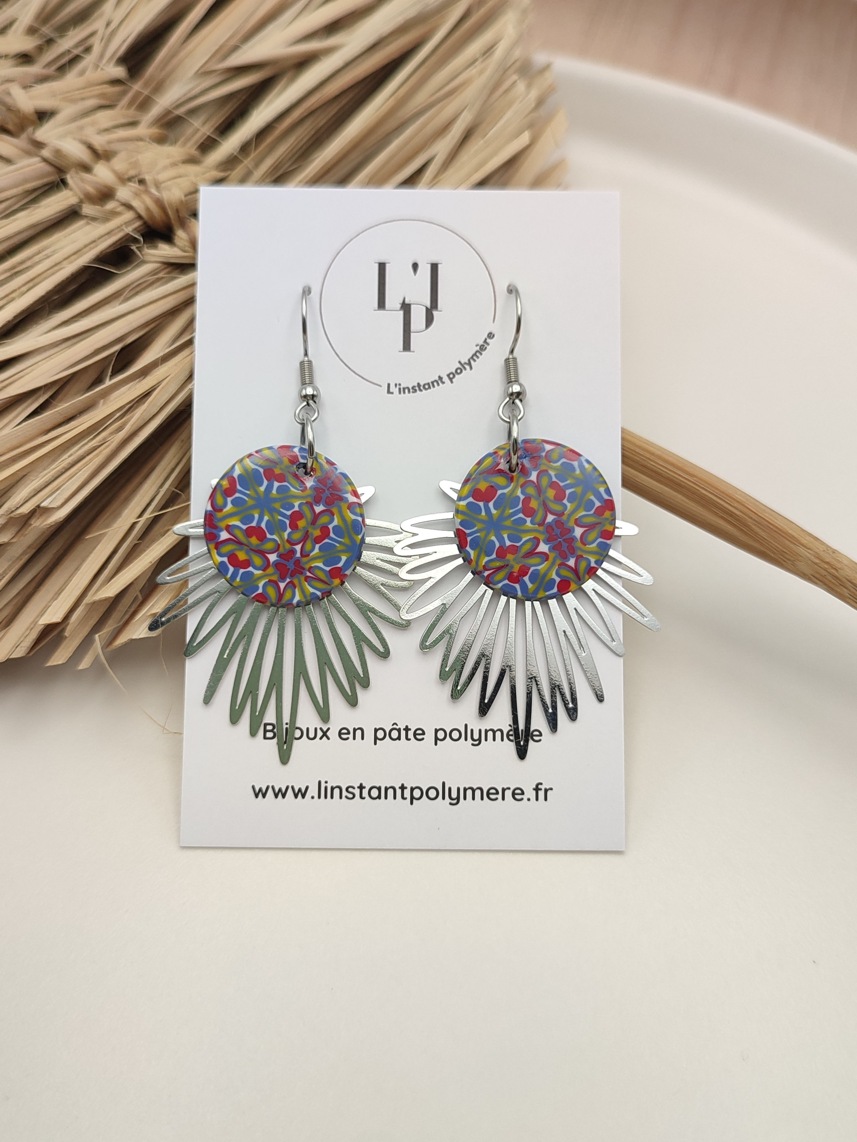 Boucles d'oreilles AMARANTE 6