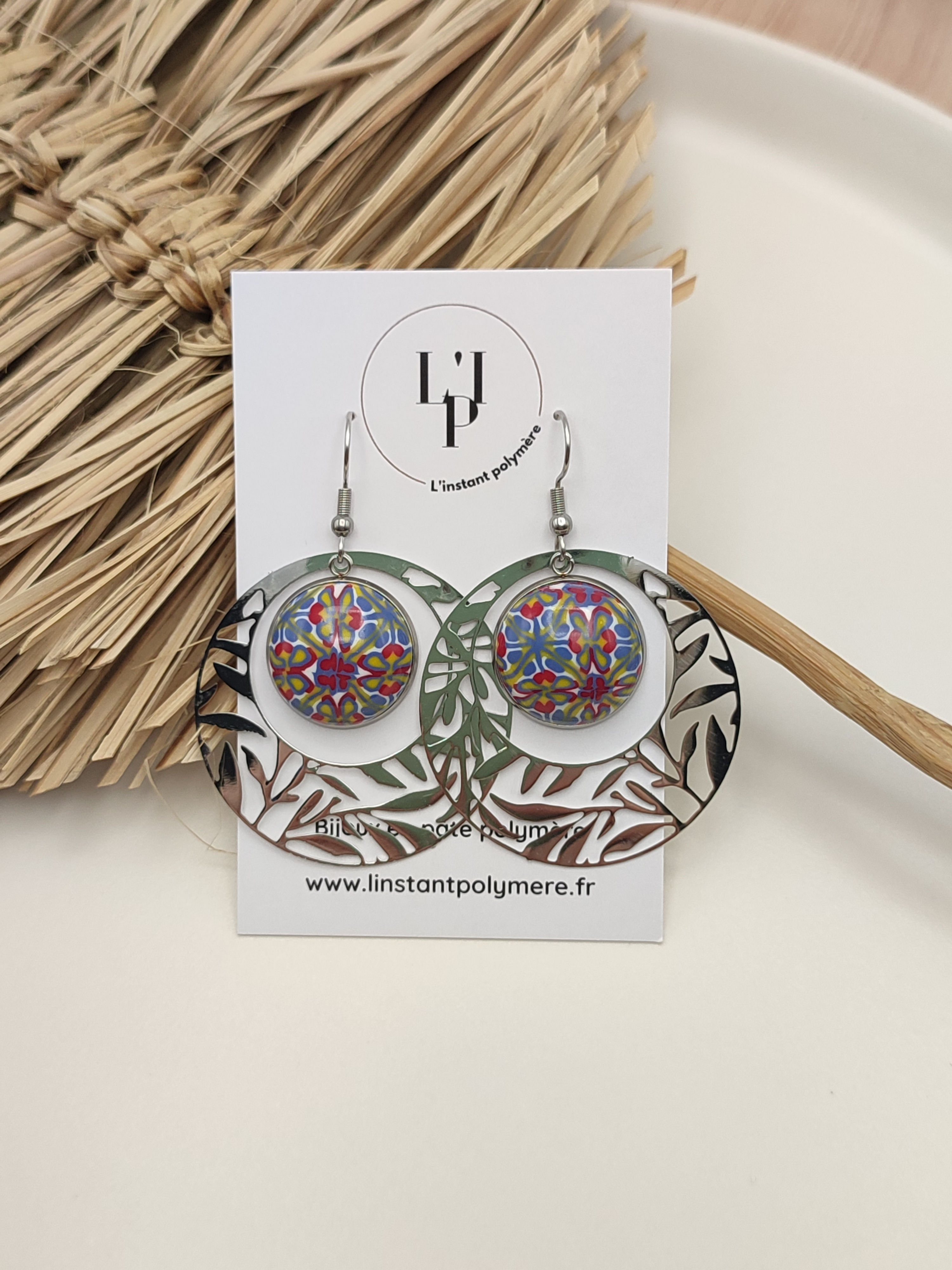 Boucles d'oreilles AMARANTE 5