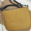 Miniature : Besace velours moutarde