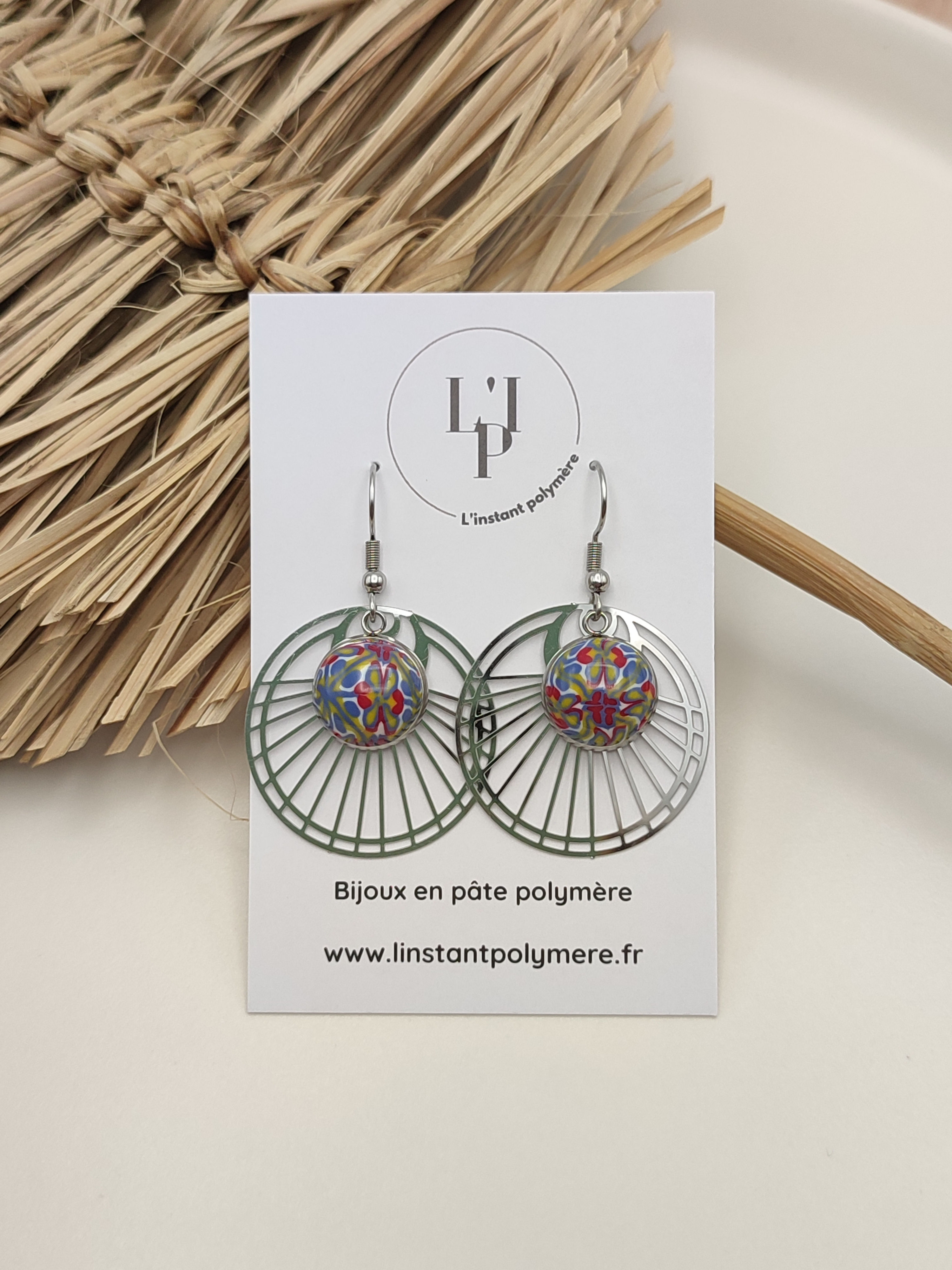 Boucles d'oreilles AMARANTE 7