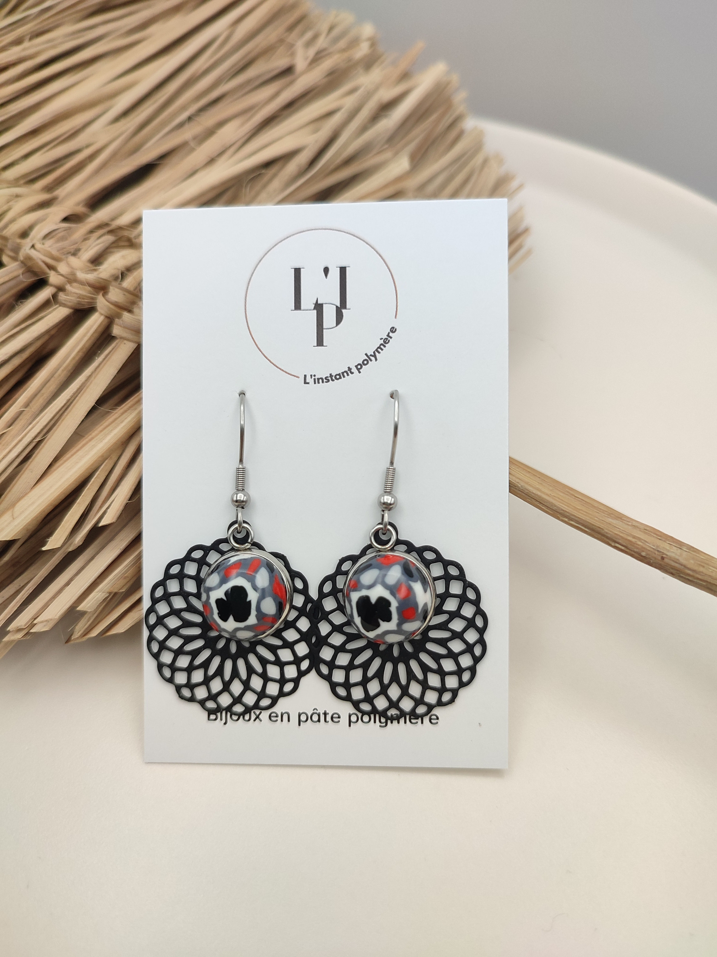 Boucles d'oreilles RUBIS 2