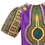 Thumbnail: Perfect Purple Dara Dashiki Dress