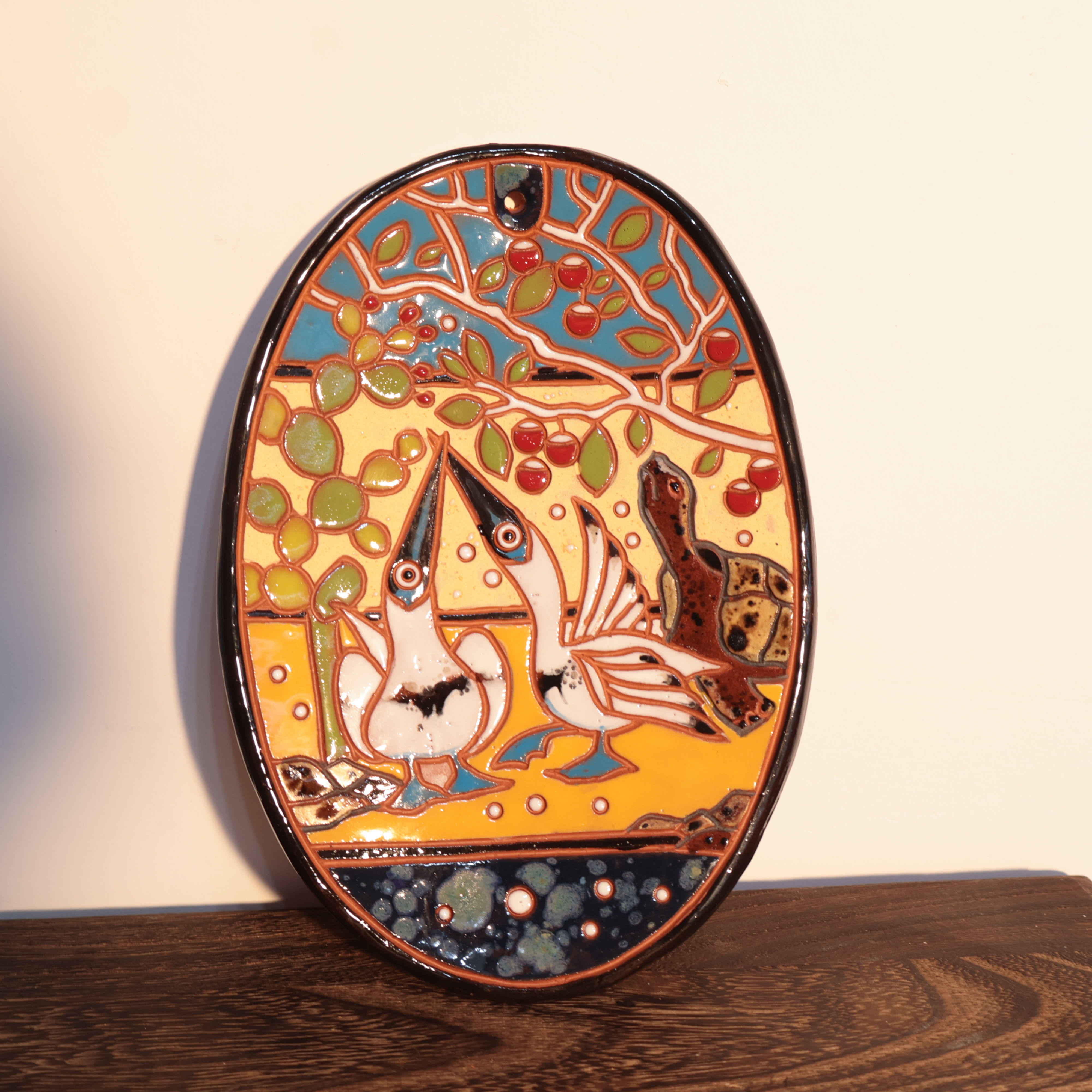 Plato Decorativo Animales Marinos