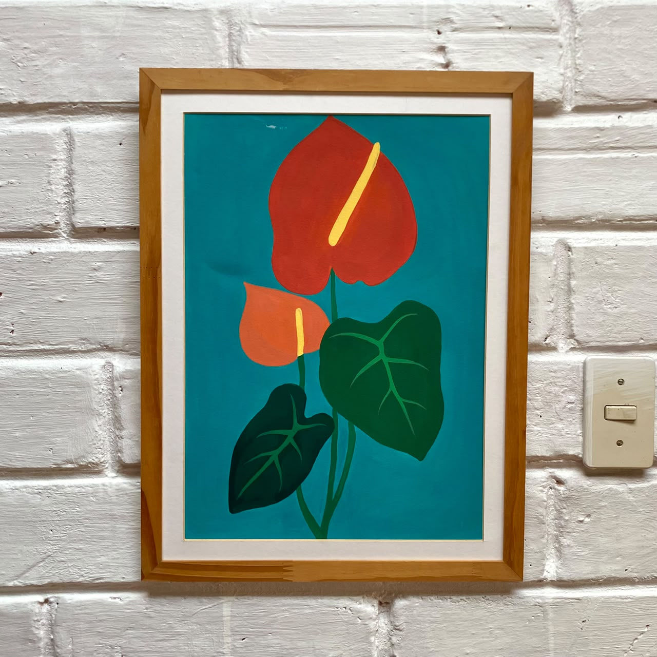 Pintura Anturio