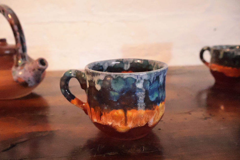 Miniatura: Set Tazas con Tetera