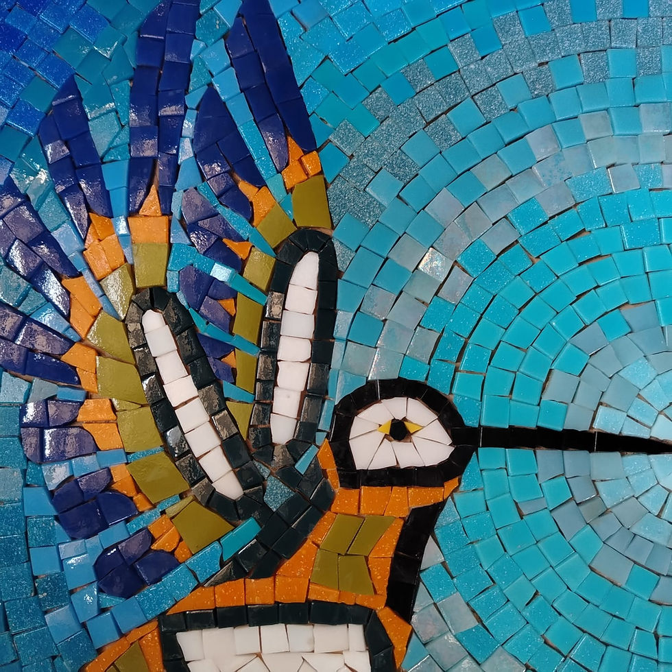 Miniatura: Colibri Mosaico vitrio