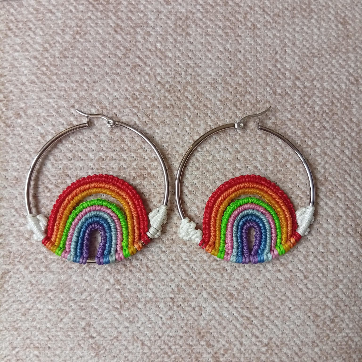 Aretes Cielo después de la lluvia