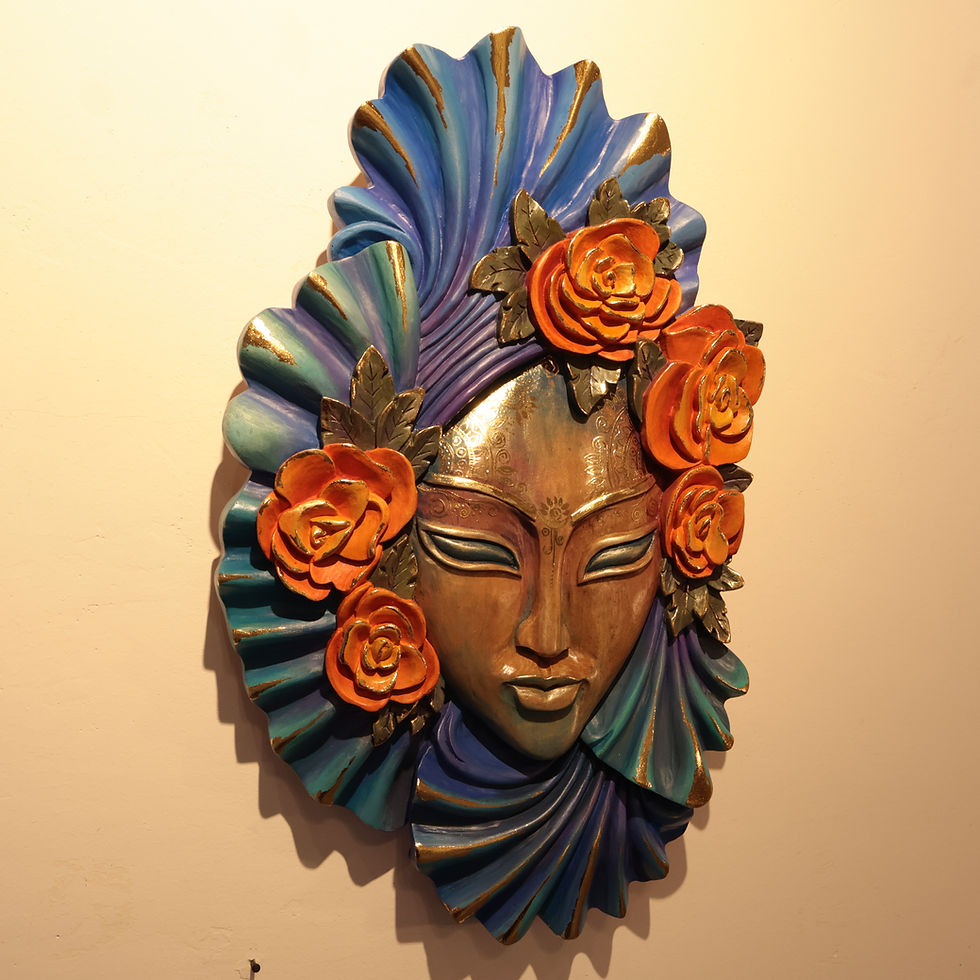 Miniatura: Mascara Veneciana Florecimiento