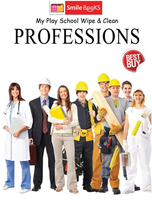 My Play School Wipe&Clean -  Professions