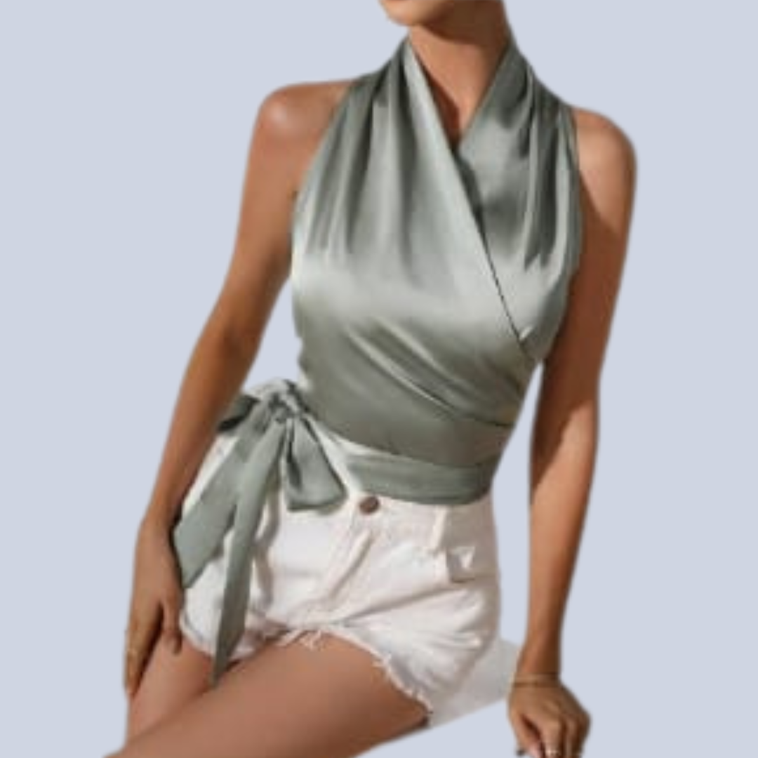 Rapunzel Satin Top
