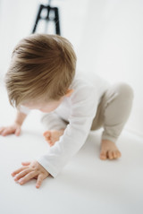 Natürliche Studiofotos Mama & Kind Regensburg