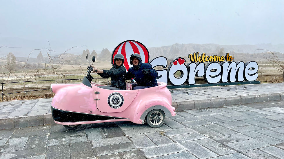 Trike tour at Göreme