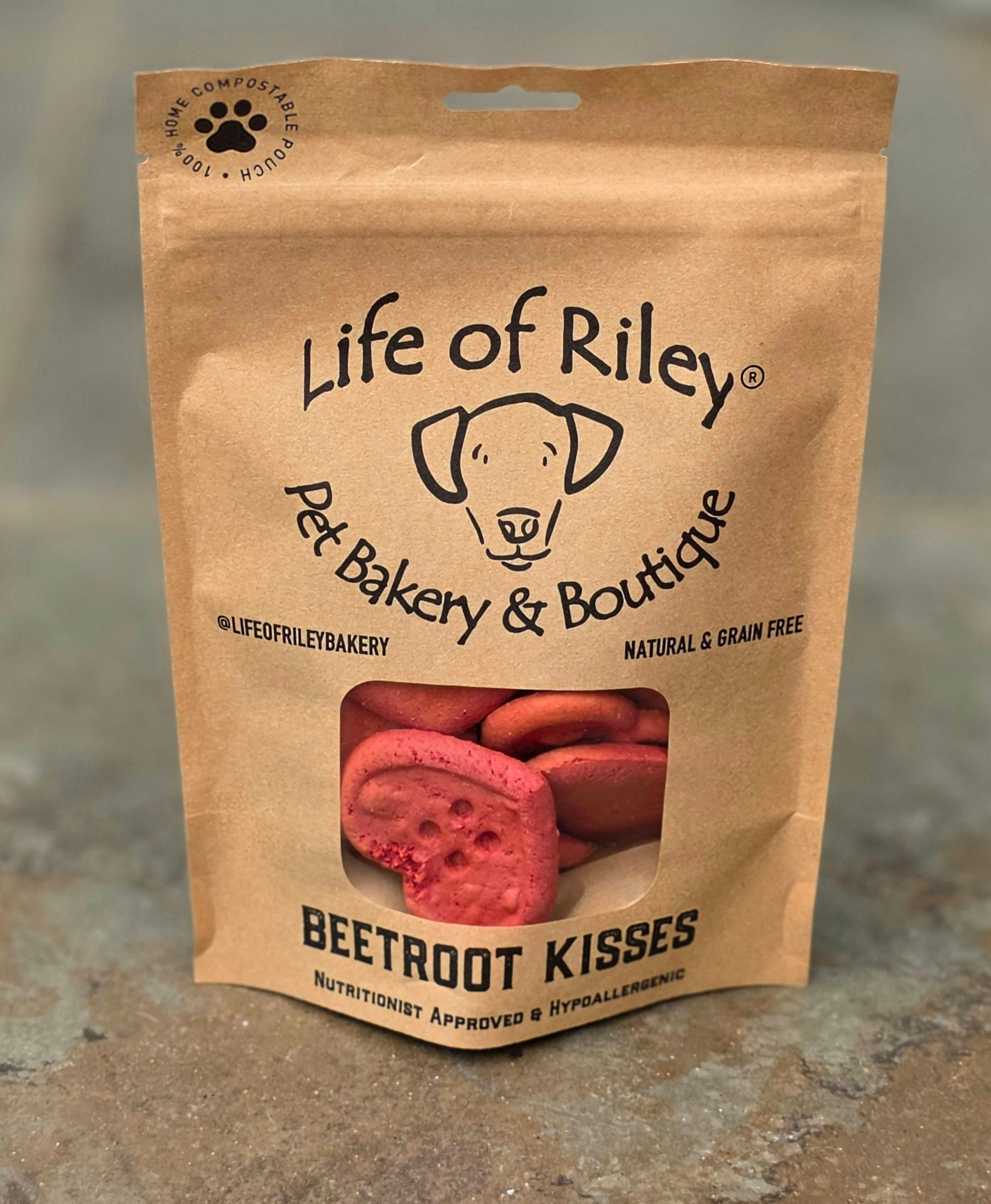 Life of Riley Beetroot Kisses Biscuits