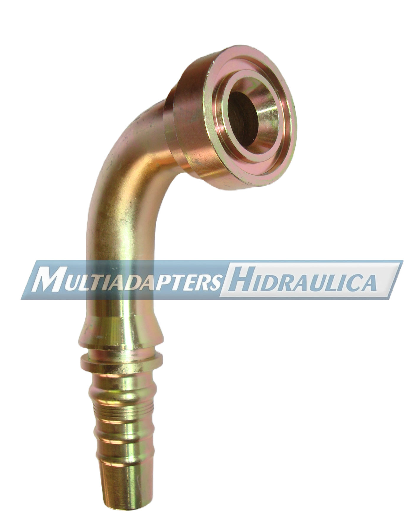 CONEXION HIDRAULICA FLANGE CODO 90° CATERPILLAR