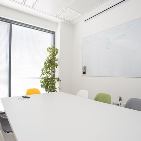 Meeting Room with blinds