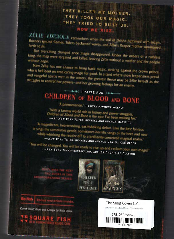 Thumbnail: Children of Blood and Bone by Tomi Adeyemi