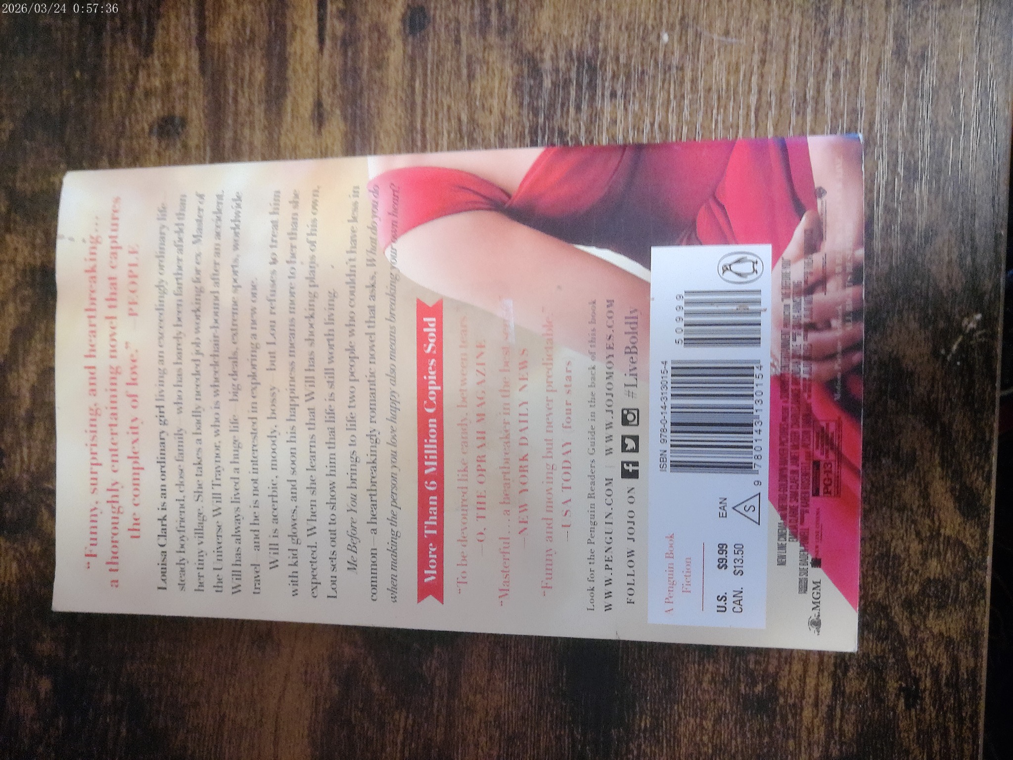 Me Before You by Jojo Moyes image 2