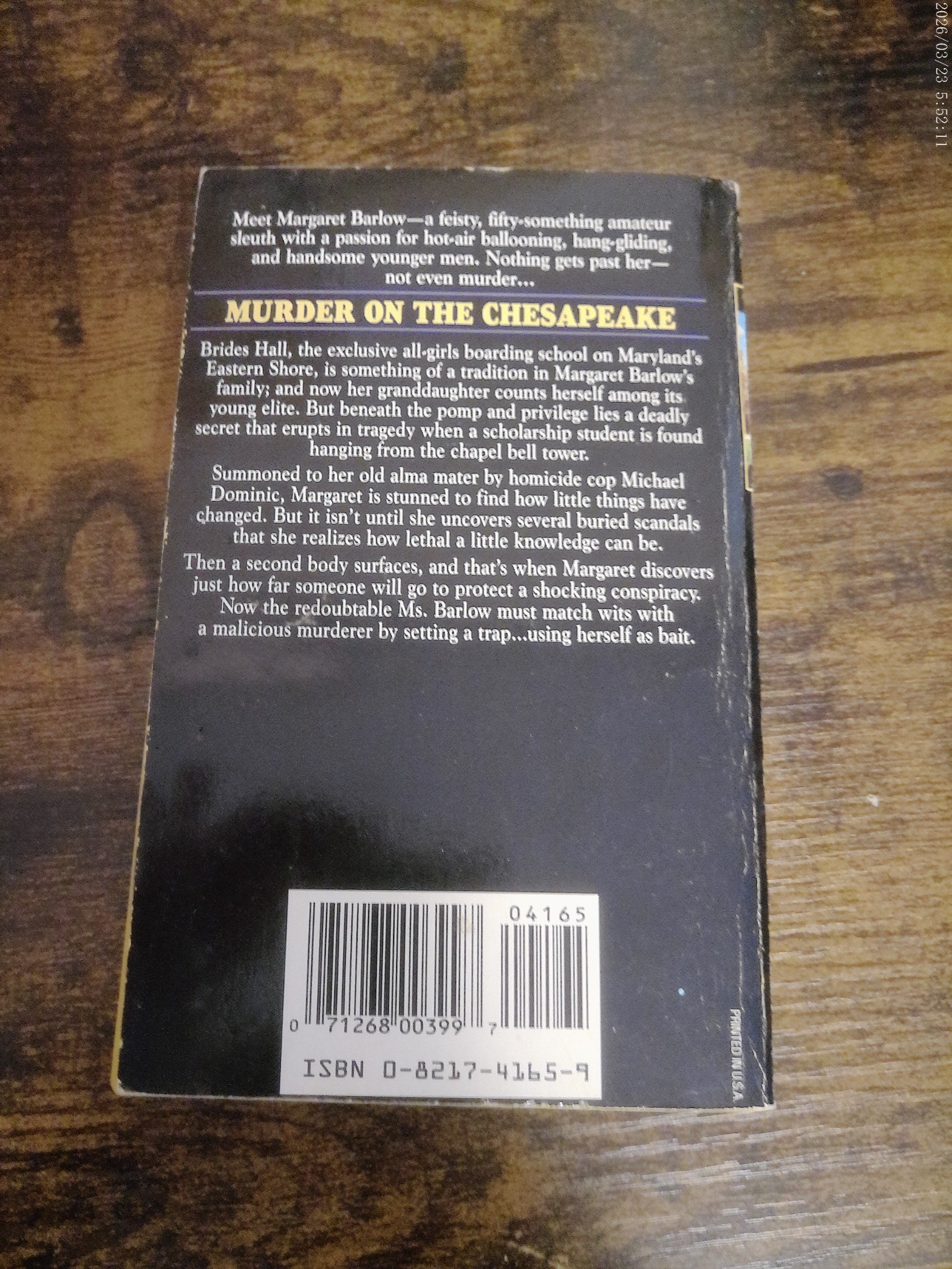Murder on the Chesapeake by David Osborn image 2
