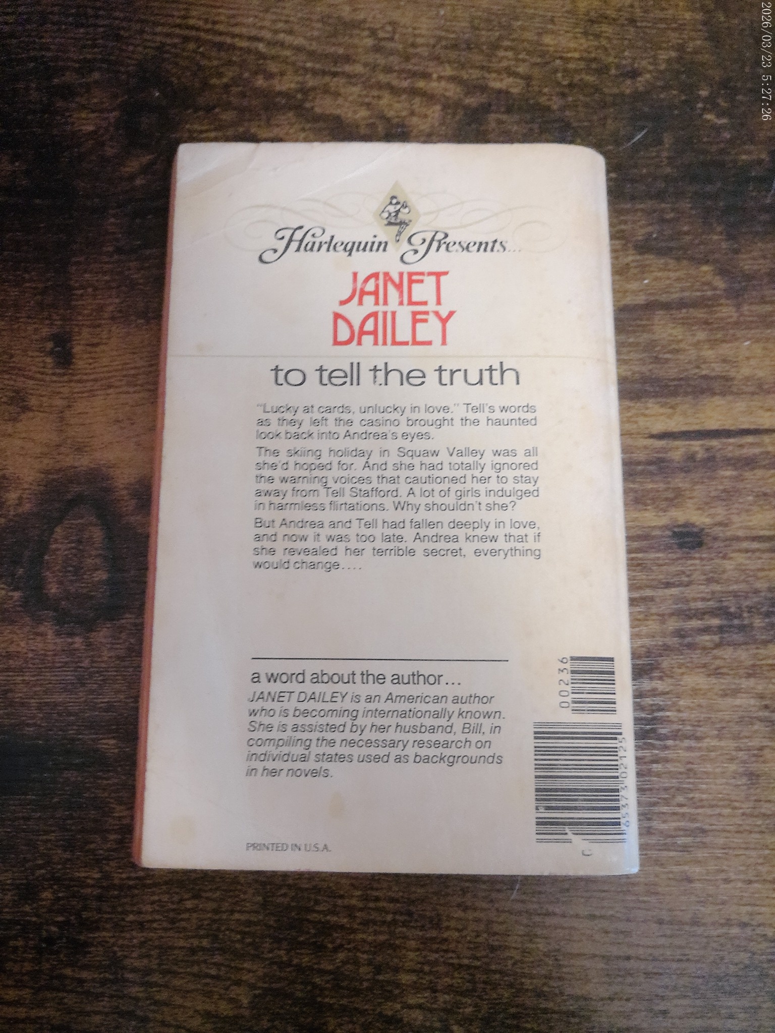To Tell the Truth by Janet Dailey image 2