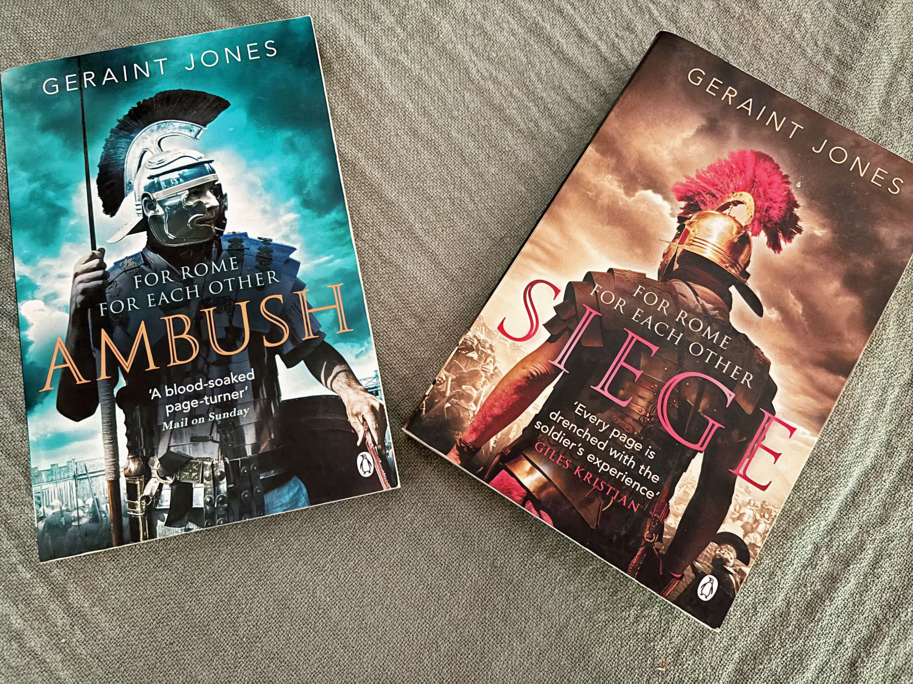 The Blood Forest Series Set – Ambush & Siege by Geraint Jones (2 Book Bundle)