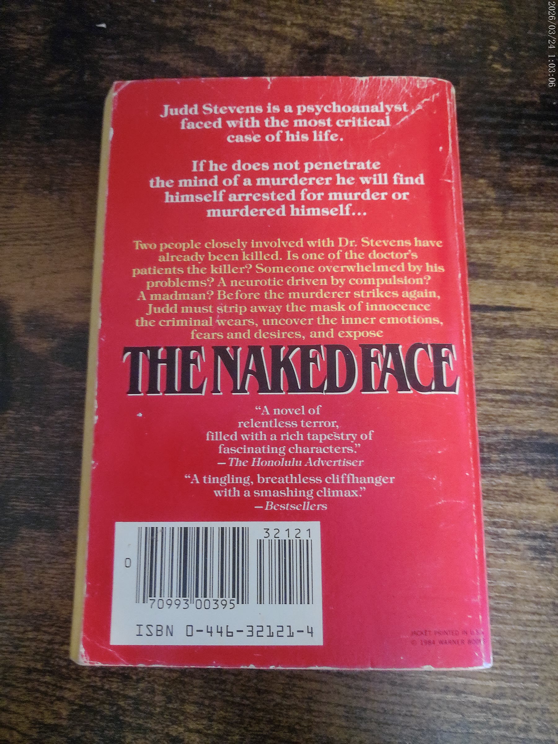 The Naked Face by Sidney Sheldon image 2