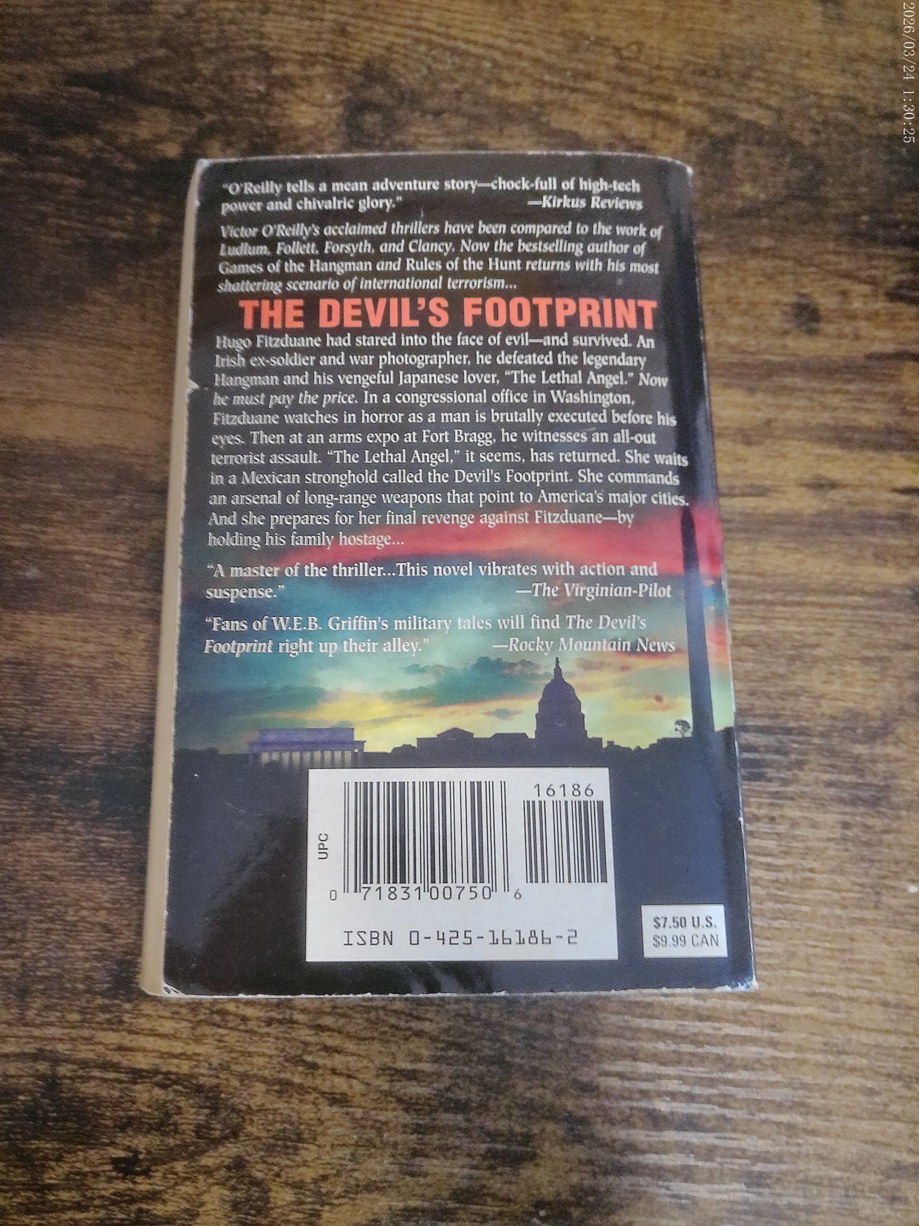 The Devil's Footprint by Victor O'Reilly image 2