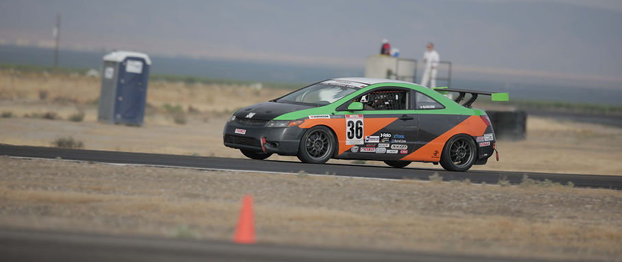 April 26, 2026 (Buttonwillow, CA) – Michael McColligan, driving the #36 MC Racing Honda Civic SI, started the 2026 Season strong with a third place finish in the Sportsman Class at Round 1 of the 2026 Hankook United States Touring Car Championship at Buttonwillow Raceway.