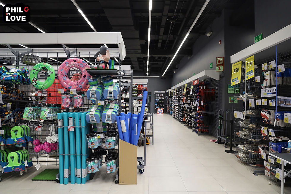 필리핀 데카트론 파사이 몰 오브 아시아 매장 Decathlon Pasay