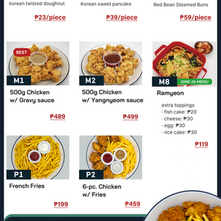 Take a look at our latest menu!