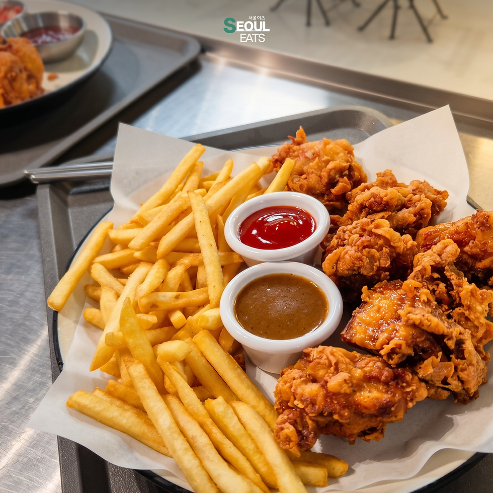 Pulutan A: 6-pc. Boneless Fried Chicken w/ Fries