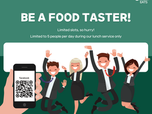 BE A FOOD TASTER